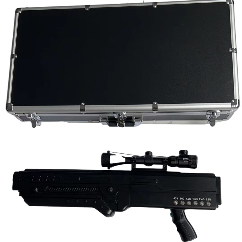  庄河手持便携式枪型低空防御反制六通道A型