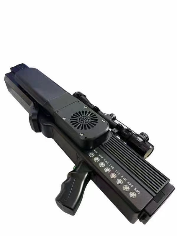  庄河手持便携式枪型低空防御反制八通道