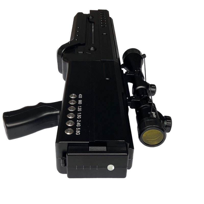  庄河手持便携式枪型低空防御反制六通道B型