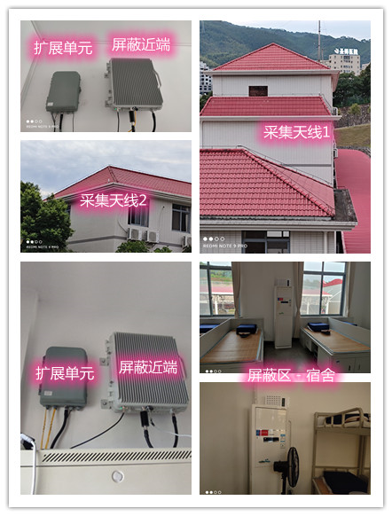  庄河某武警部队宿舍屏蔽案例（数字信令级）