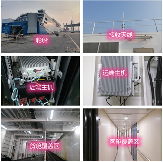  庄河海上游轮轮船渔船覆盖案例